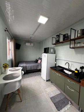 Kitnet container com garagem